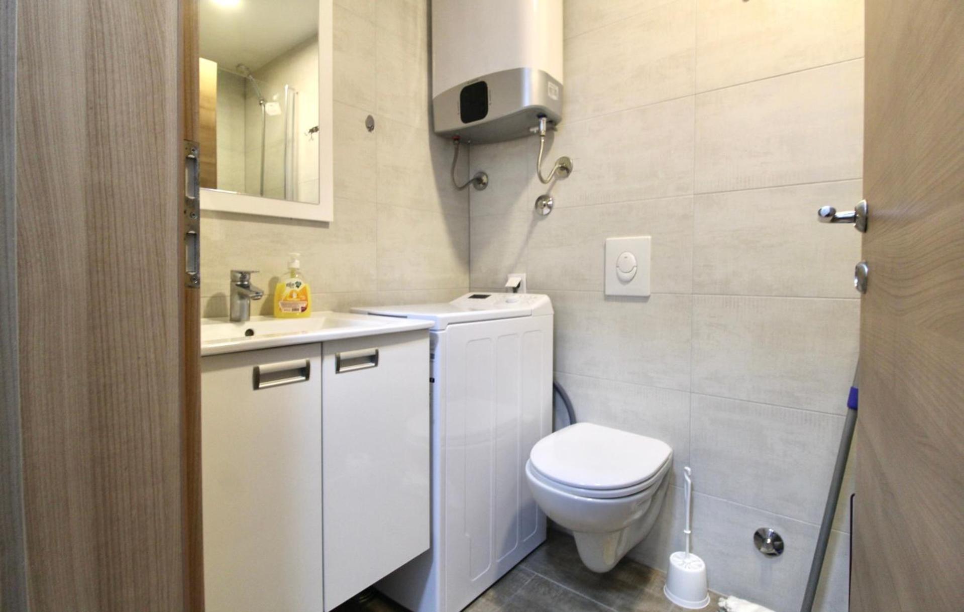 1Bd Sea View Apts Veliki Pjesak "Hajrudin" 도브라 보다 객실 사진